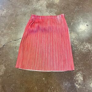 Pleats Please polka dot elastic skirt medium large